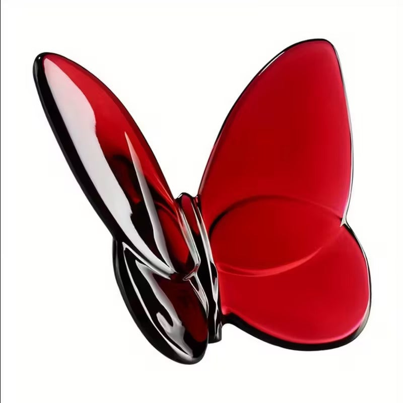 CRYSTAL BUTTERFLY RED
