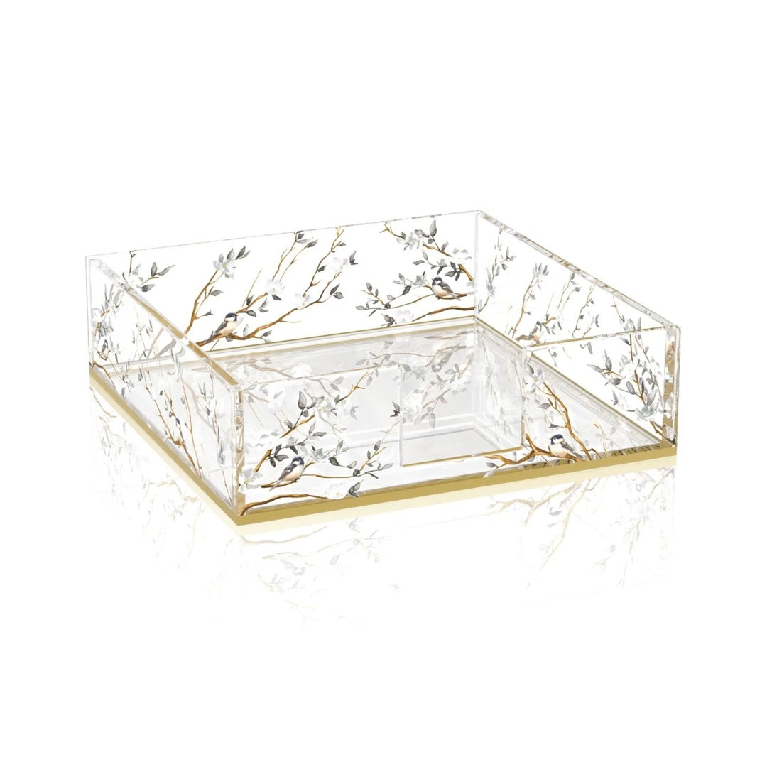 BOTANICAL BLOOM NAPKIN HOLDER