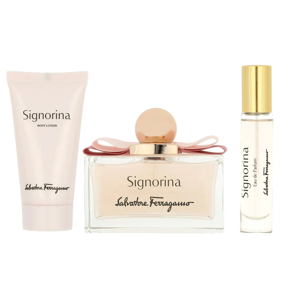 SALVATORE FERRAGAMO SIGNORINA 3PC SET
