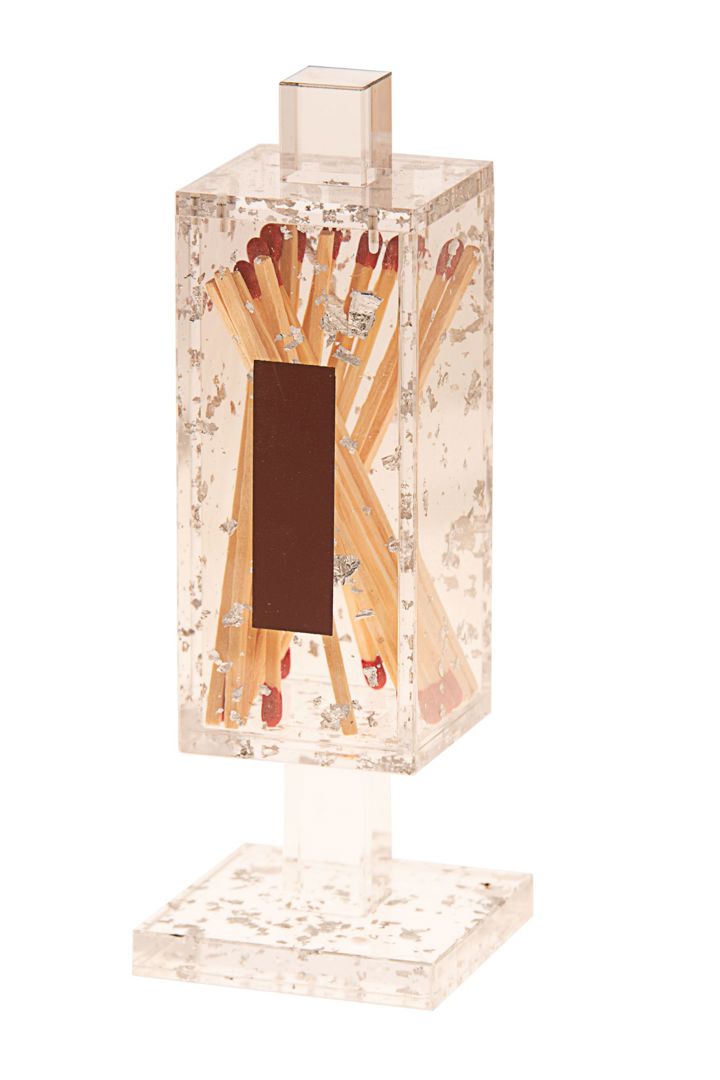 MATCH BOX SILVER