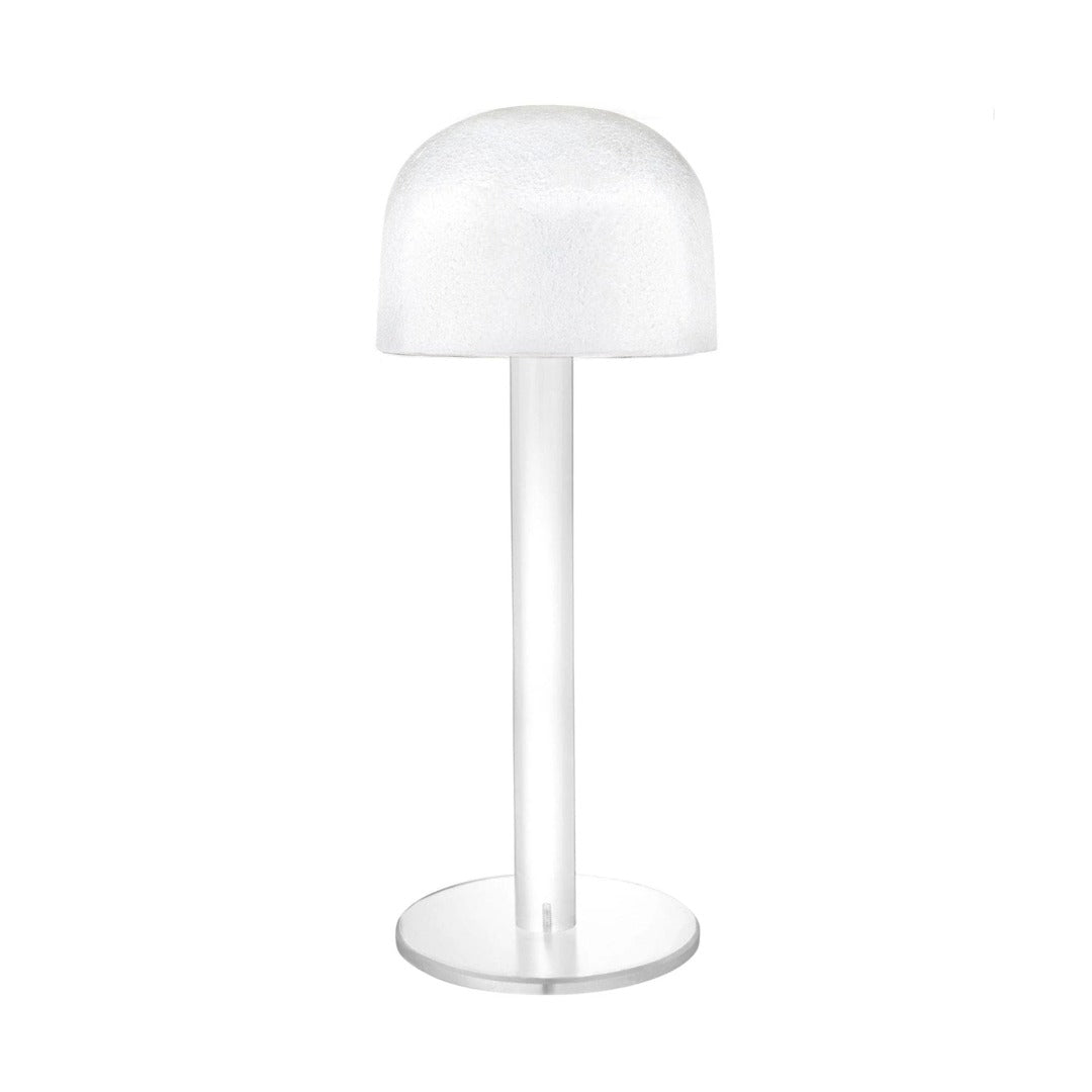 ROUND LUCITE WIG HEAD 15"