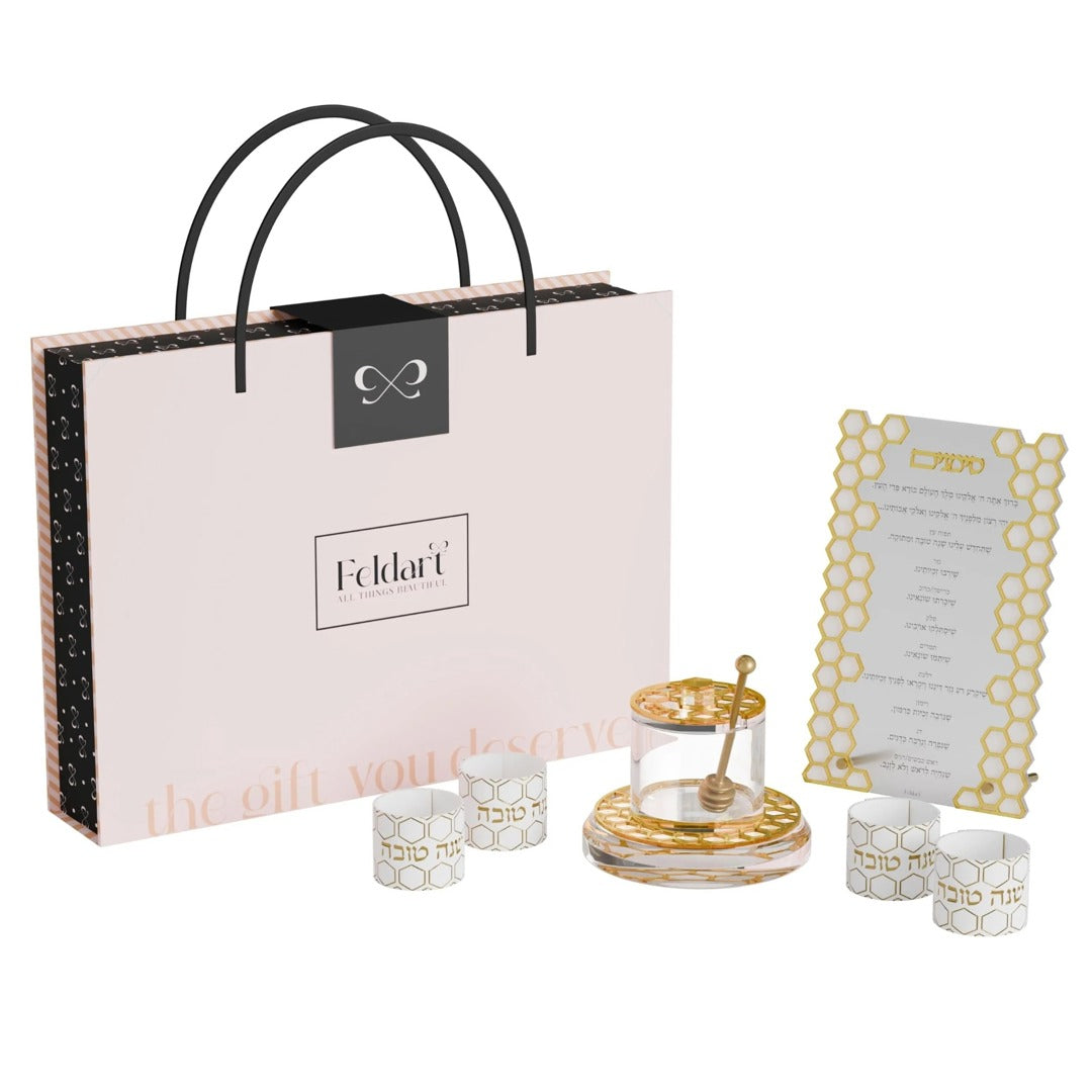 HONEYCOMB ROSH HASHANA GIFT BOX
