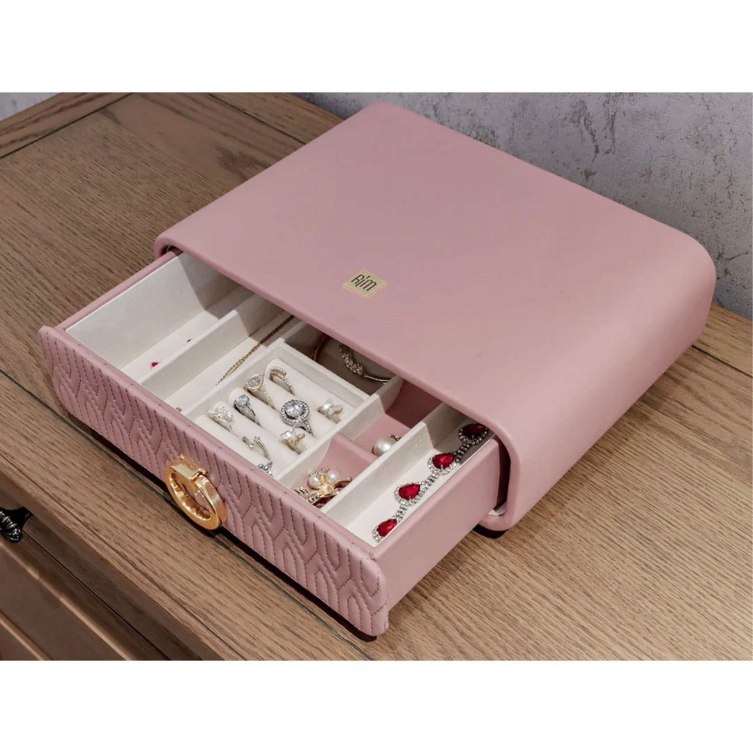 ROZAY JEWLERY BOX MAUVE