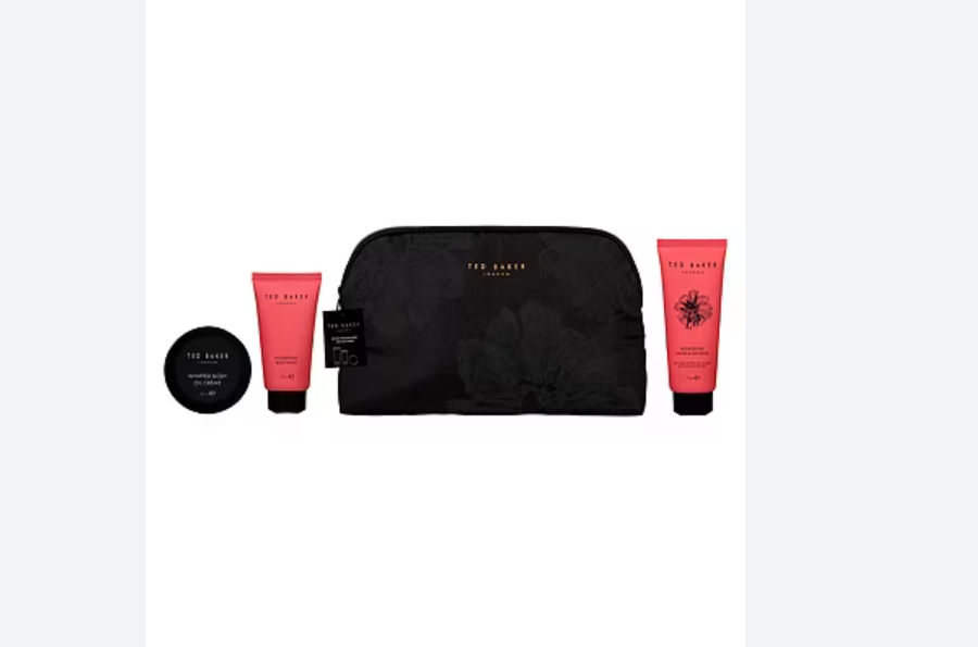 BLACK CLASSY COSMETIC BAG