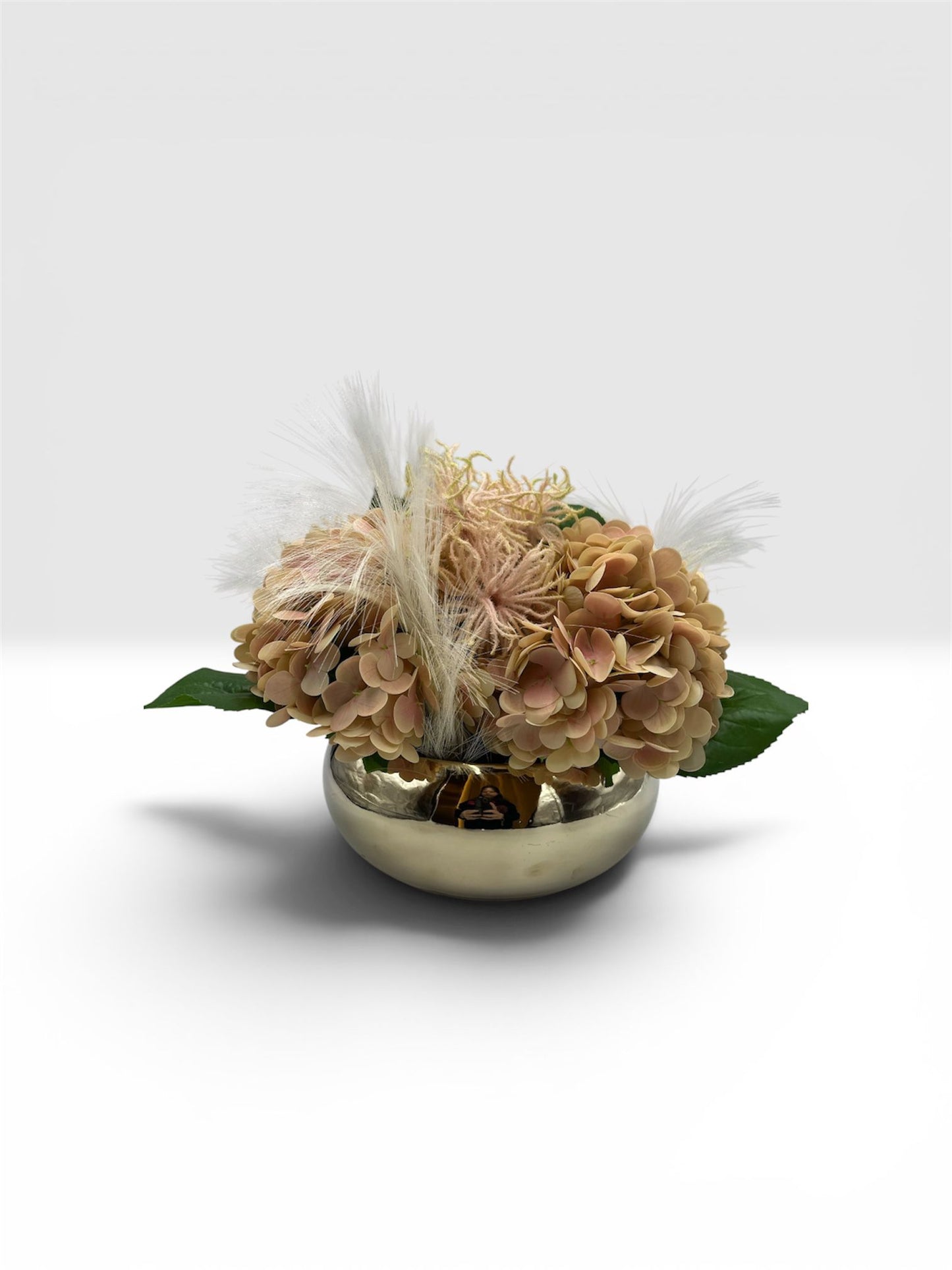 GOLD CERAMIC VASE SMALL