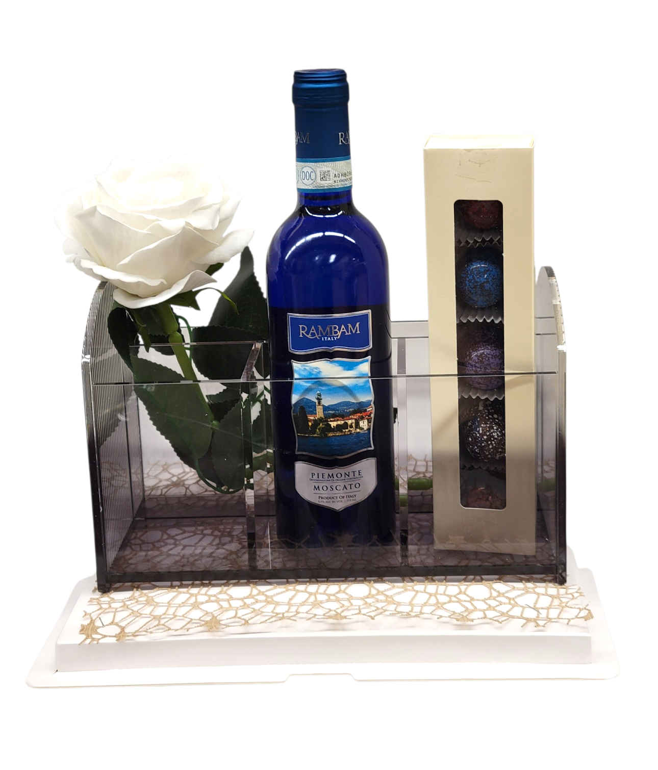 MM RIBBED CUTLERY HOLDER BLACK