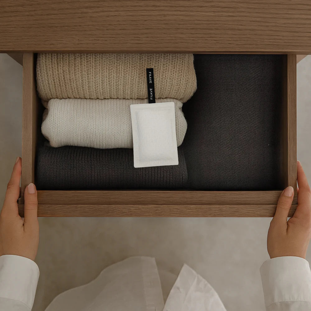 PERFUME SACHET HANGING POUCH WHITE FLOWER