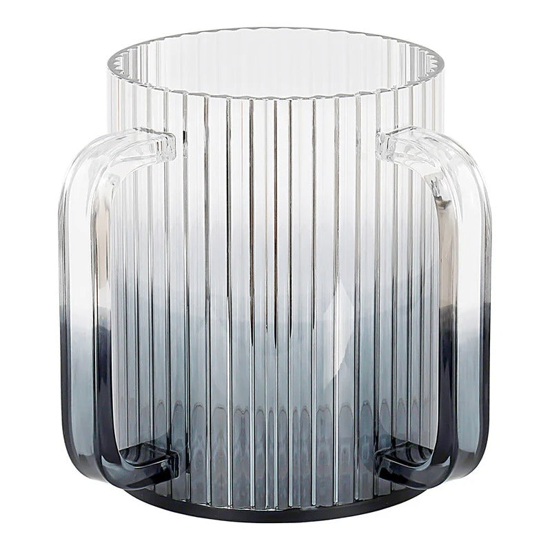 ACRYLIC WASHING CUP BLACK LINES