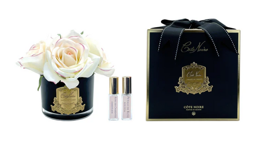 COTE NOIRE FIVE ROSE PINK BLUSH IN BLACK