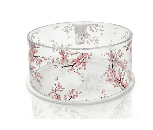CAKE DOME ROUND CHERRY BLOSSOM