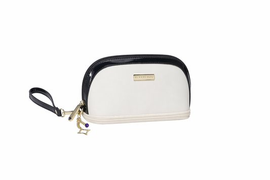 BS White & Black Cosmetic Bag