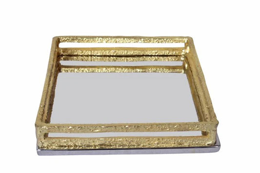 NAPKIN HOLDER W/GLD