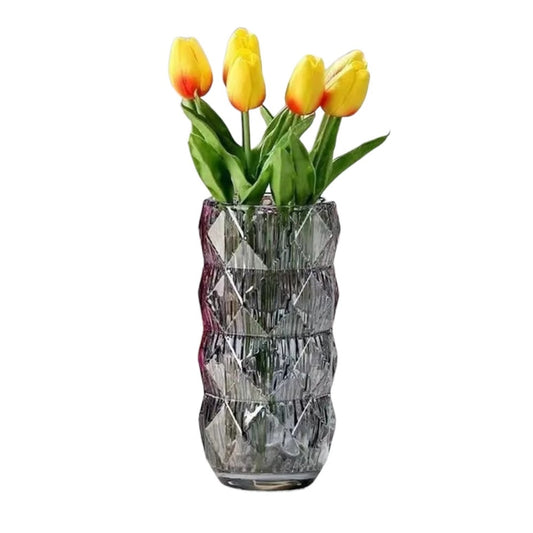 GLASS SMOKE VASE