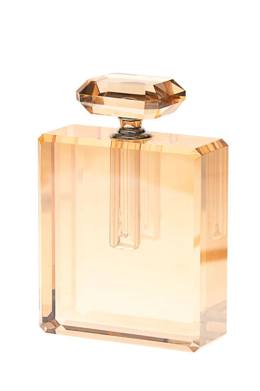 CRYSTAL GOLD PERFUME BOTTLE