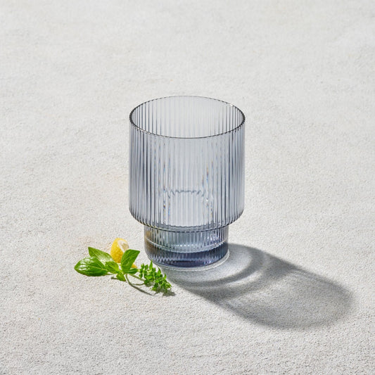 MALIBU RIBBED SMOKED SET OF 6