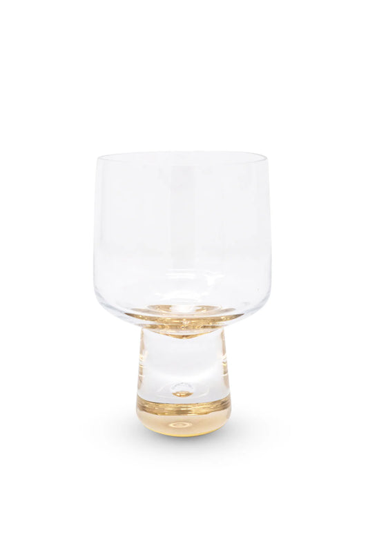 WINE GLASSES W/ GLD REFLECTION SET OF 6