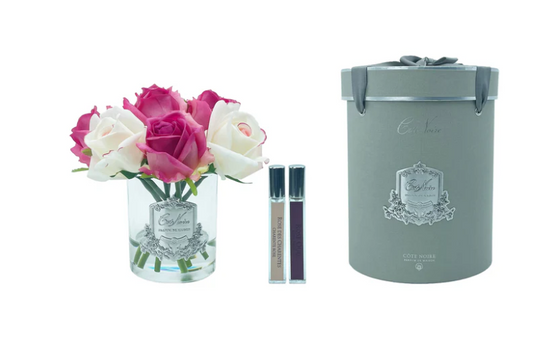 COTE NOIRE ROSE BOQUET MAGENTA & BLUSH