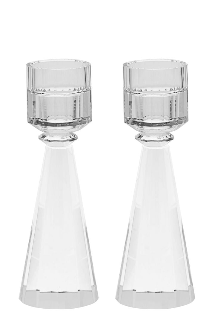CRYSTAL CANDLE STICKS SMALL