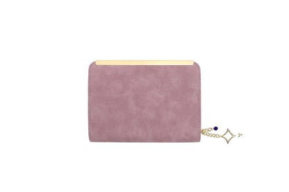 JEWELRY CASE ZIPPERED PINK