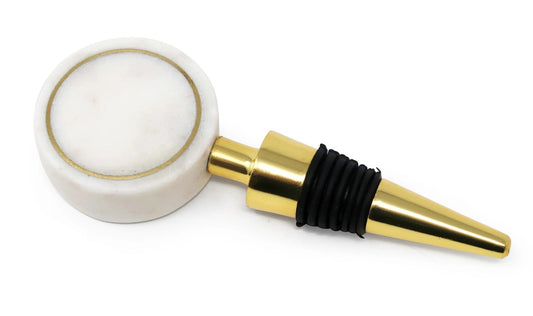 BOTTLE STOPPER MRBL HEAD