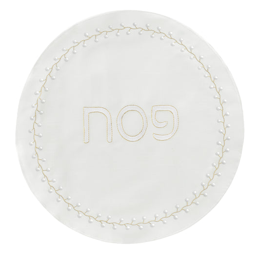 BLOSSOM MATZA COVER GLD 16X16