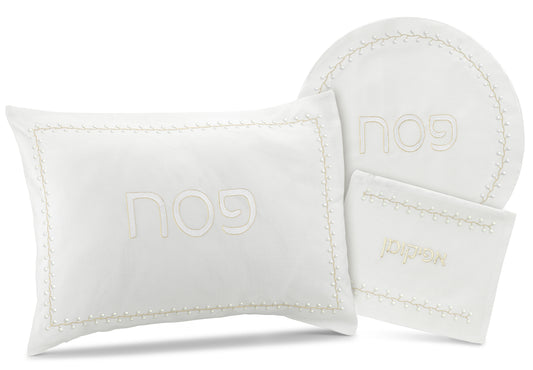 BLOSSOM PESACH SET GLD OUTLINE