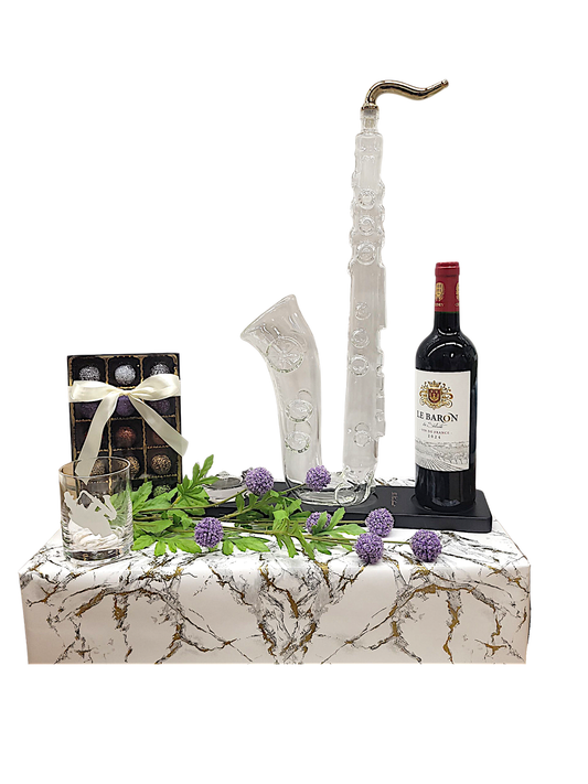 MM SAXOPHONE WINE DECANTER