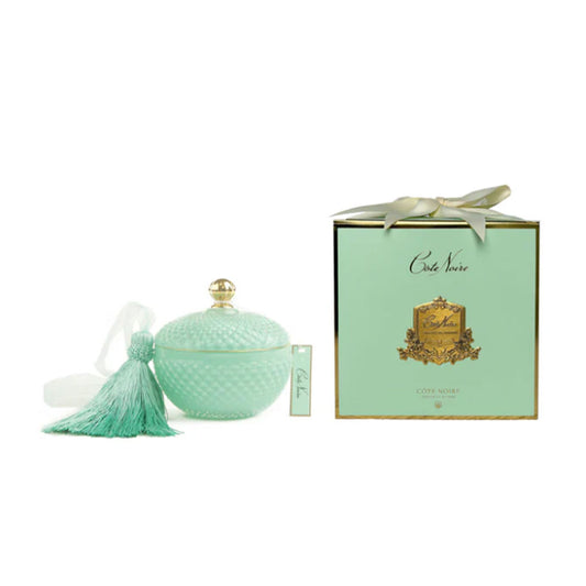 JADE ROUND ART DECO CANDLE