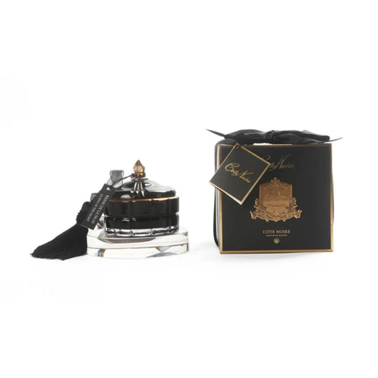 BLACK ART DECO CANLDE