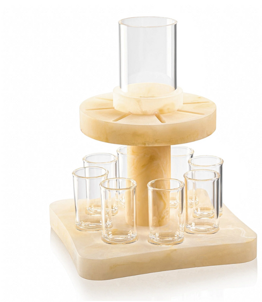 KIDDUSH FOUNTAIN RESIN GLD