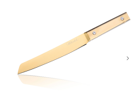 BREAD KNIFE GLD