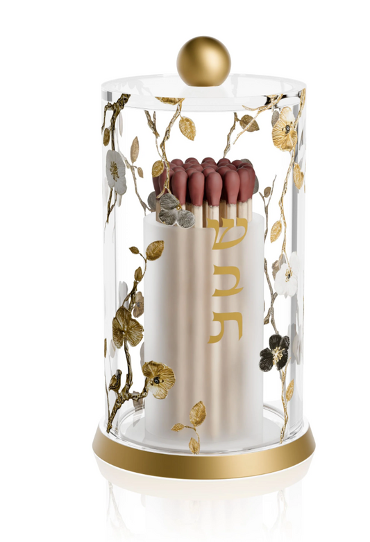 ORNATE GARDEN MATCH HOLDER