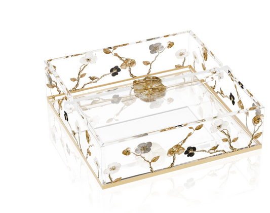 ORNATE GARDEN NAPKIN HOLDER