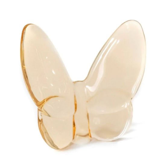 CRYSTAL BUTTERFLY GLD SM