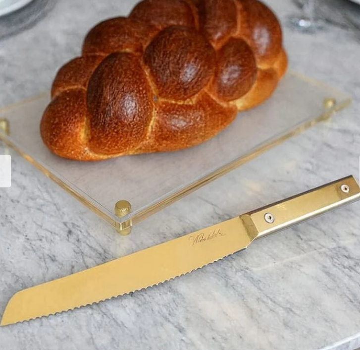 BREAD KNIFE GLD