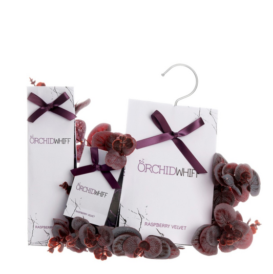 RASPBERRY VELVET SQUARE ENVELOPE