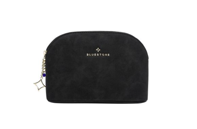 SET OF 2 MAKEUP BAG BLACK