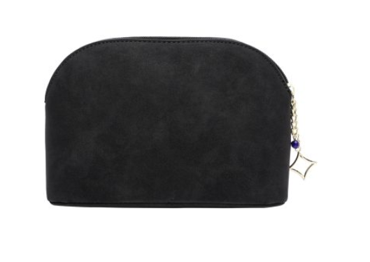SET OF 2 MAKEUP BAG BLACK