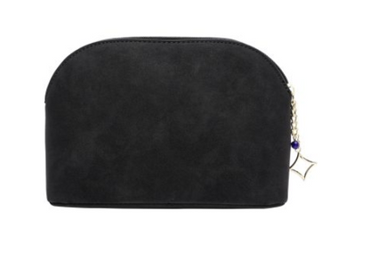 SET OF 2 MAKEUP BAG BLACK