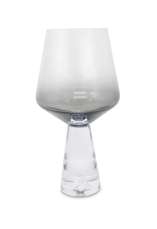 WINE GLASSES OMBRE SMOKE SET OF 6