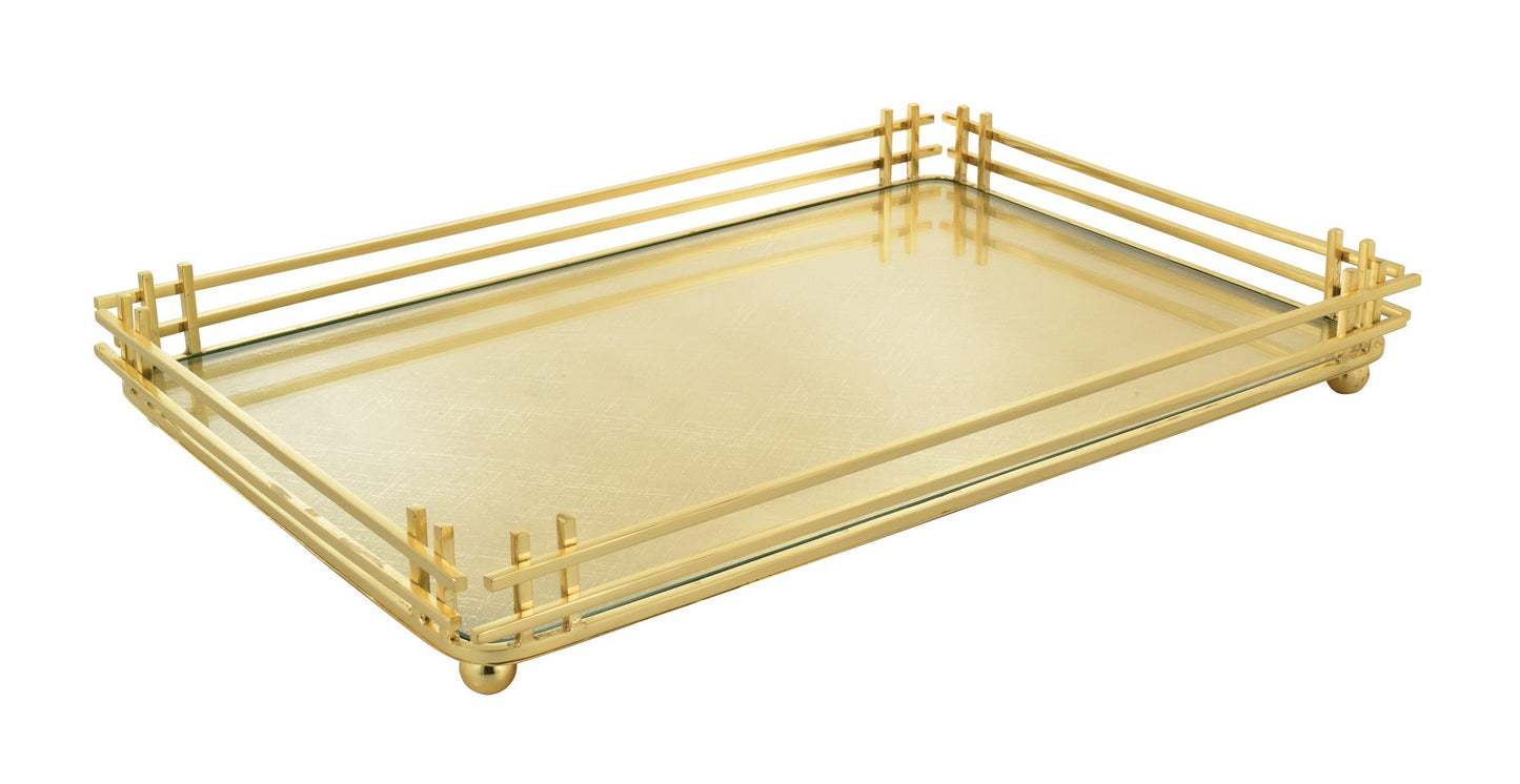 Horizon Candle/Serving Tray Gold