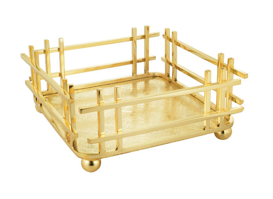 Horizon Napkin Holder Gold