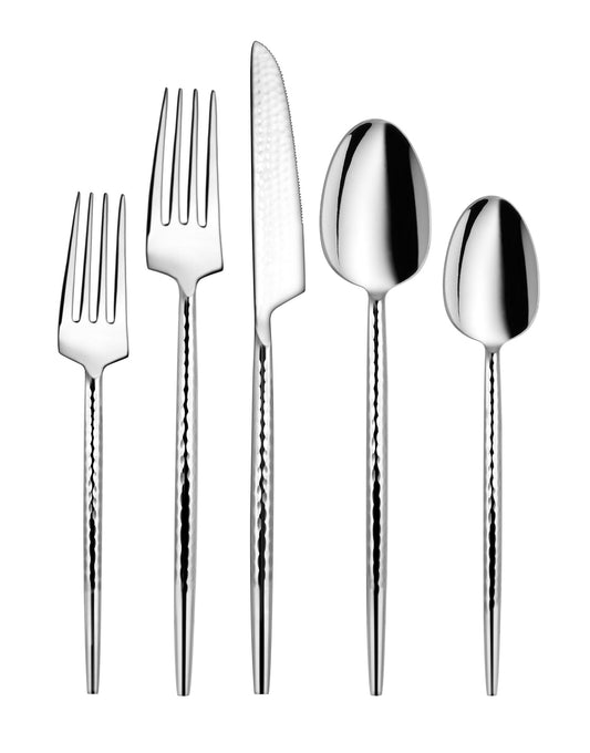 Edge Round Silver Flatware