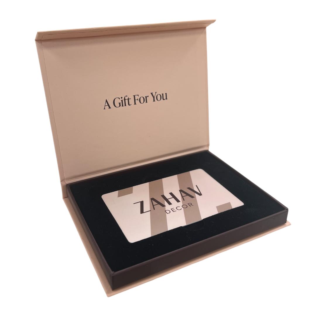 Zahav Decor Gift Card