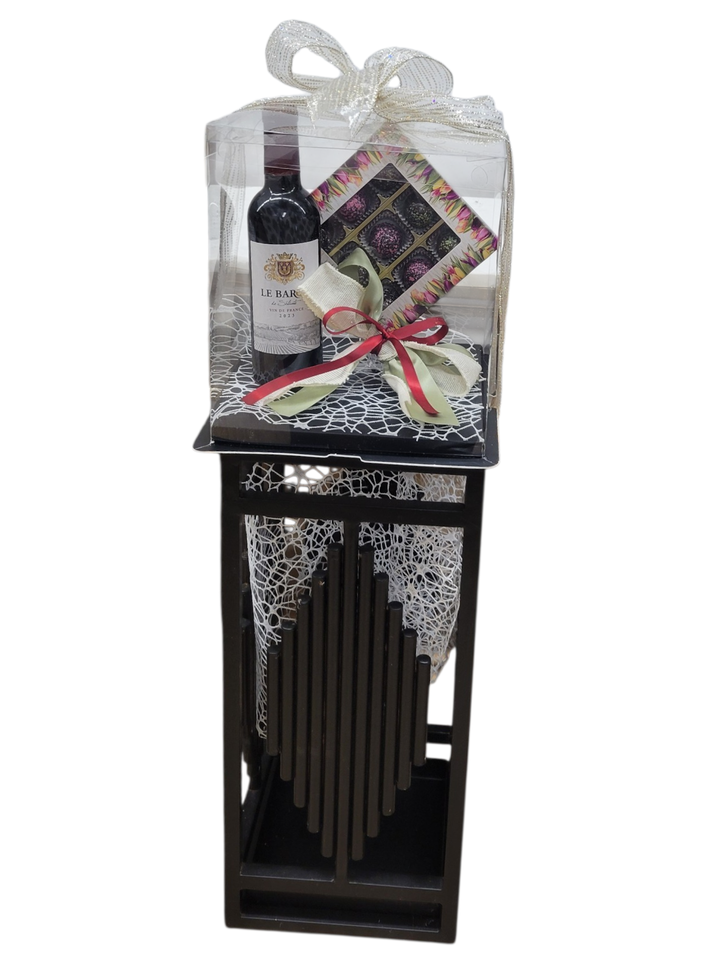 MM PILLAR UMBRELLA STAND BLACK