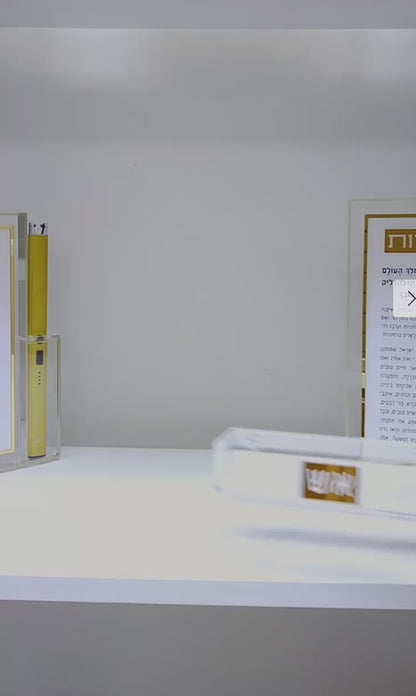 HADLUKAS NEIROS MATCH TZEDAKAH BOX